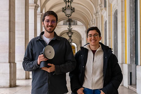 Vicente Garção e Leonor Pereira, fundadores da Lampsy Health