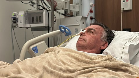 Bolsonaro convoca manifestação a pedir amnistia em vídeo gravado no hospital