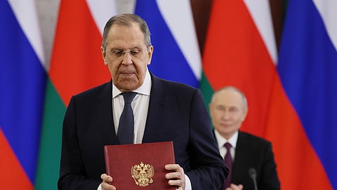 Ministro dos Negócios Estrangeiros da Rússia, Sergei Lavrov