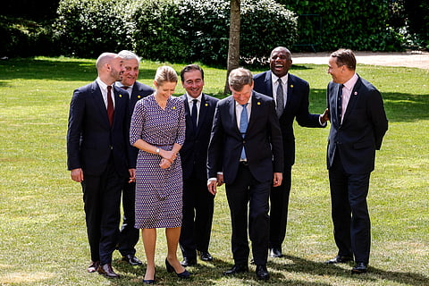 Os líderes da diplomacia de França, Alemanha, Itália, Polónia, Espanha, Reino Unido e UE estiveram reunidos esta segunda-feira em Londres.