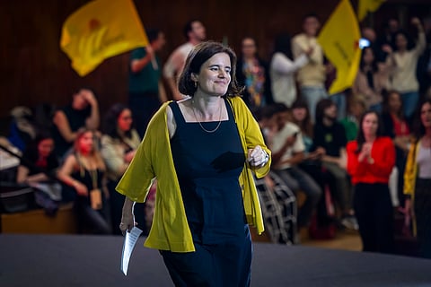 Mariana Vieira da Silva foi a cabeça de lista do PS por Lisboa nas legislativas