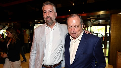 Pedro Nuno Santos e Carlos César, presidente do PS.