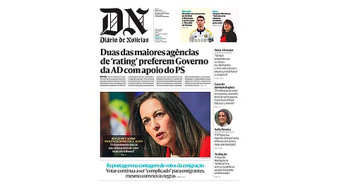 Os títulos do DN desta quarta-feira