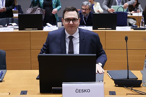 O ministro dos Negócios Estrangeiros checo, Jan Lipavsky.