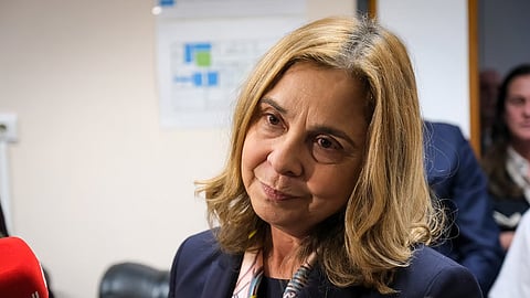 Ministra da Saúde, Ana Paula Martins, vê orçamento reforçado.