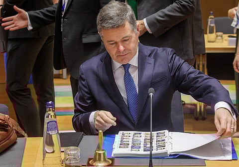 Paschal Donohoe eleito para um terceiro mandato à frente do Eurogrupo.