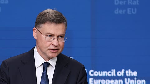 Valdis Dombrovskis, comissário europeu da Economia