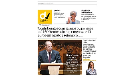 Leia aqui o Dinheiro Vivo desta sexta-feira, 25 de julho