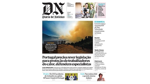 Os títulos do DN desta quarta-feira