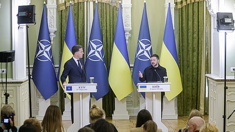 Zelensky exige garantias de segurança como o artigo 5.º da NATO