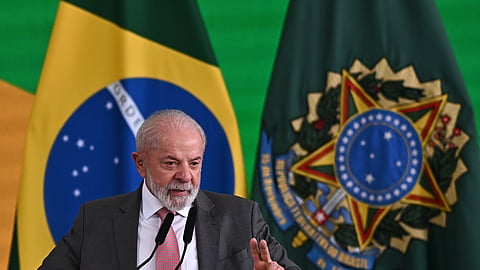 O Presidente do Brasil, Lula da Silva