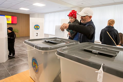 Eleições na Moldova "sem distúrbios" e "com muita afluência