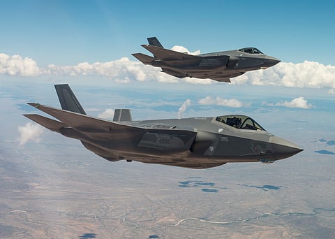 Os caças F-35