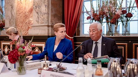 Os trabalhos foram dirigidos por Mette Frederiksen, primeira-ministra da Dinamarca, e António Costa, presidente do Conselho Europeu.