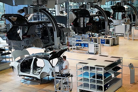 A indústria alemã registou a maior contração mensal desde meados de 2020, período em que foi fortemente castigada pela pandemia