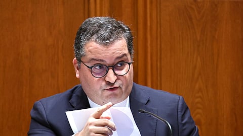 O ministro das Finanças, Miranda Sarmento