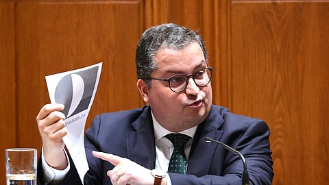 Miranda Sarmento, ministro das Finanças.