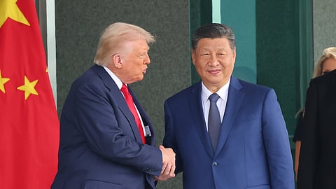Donald Rump e Xi Jinping