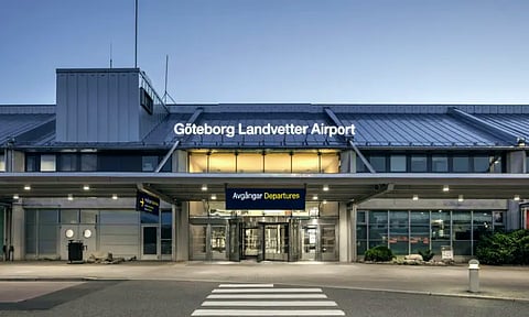 Aeroporto de Landvetter, em Gotemburgo, na Suécia