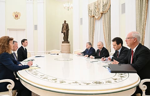 Trump descreve encontro entre enviados dos EUA e Putin como “muito bom”