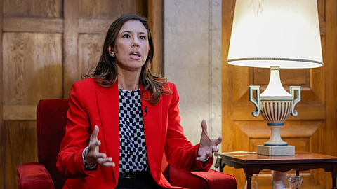 Mariana Leitão, líder da Iniciativa Liberal