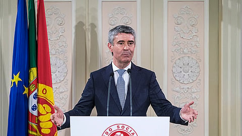 O secretário-geral do Partido Socialista, José Luís Carneiro.
