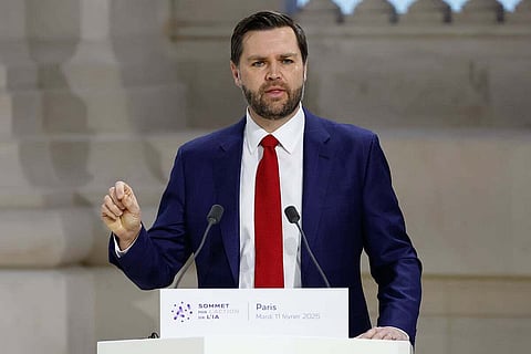 O vice-presidente JD Vance.