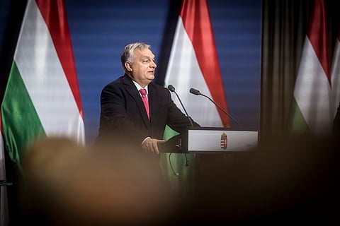 Orbán vai enfrentar uma dura batalha eleitoral em abril.