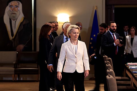 Ursula von der Leyen, presidente do Conselho Europeu.
