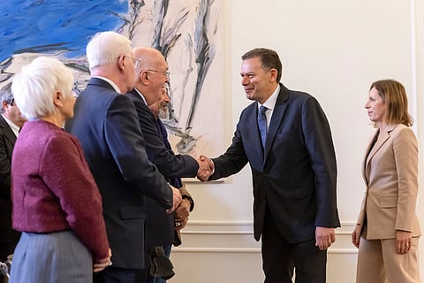 Luís Montenegro na assinatura do Acordo Plurianual 2026-2029 de Valorização dos Trabalhadores da Administração Pública com a FESAP e o STE