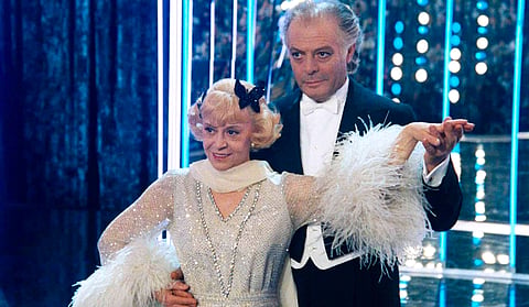 Giulietta Masina e Marcello Mastroianni, 'Ginger e Fred' (1986).