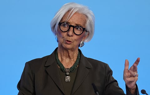 Christine Lagarde, presidente do Banco Central Europeu.