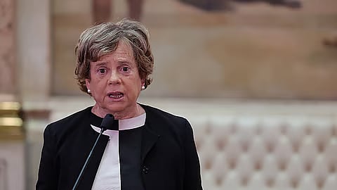 Maria Lúcia Amaral, ex-ministra da Administração Interna.