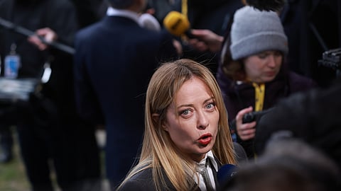 Giorgia Meloni.