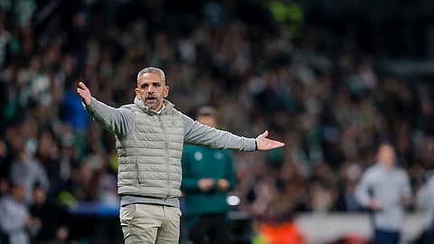 Rui Borges, treinador do Sporting.
