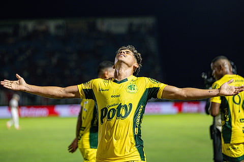 José Aldo, atleta do Mirassol, clube que fez história na última edição do Brasileirão.