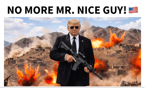 Imagem publicada por Donald Trump