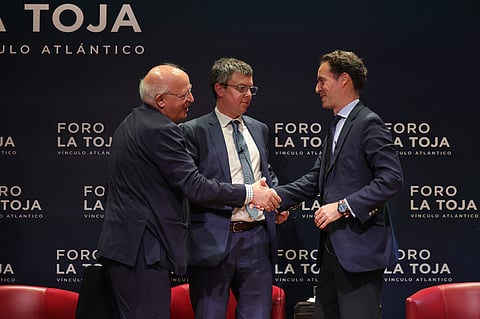 Augusto Santos Silva, Peter Rough e Javier Colomina