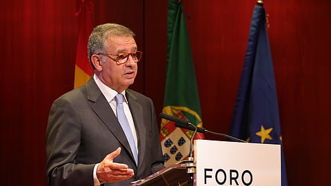 O Presidente da República, António José Seguro, no encerramento do Foro La Toja, em Lisboa.