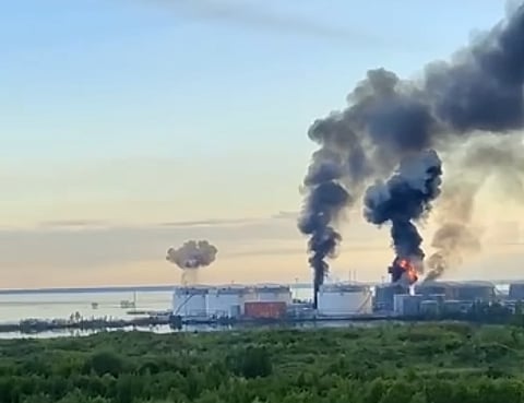 Ucrânia reivindica ataque com drones a terminal petrolífero em São Petersburgo