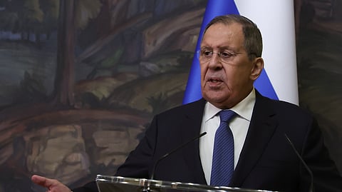 Lavrov diz que é possível uma solução diplomática para a guerra.