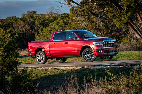 A pic-up RAM 1500 é um dos modelos de grande êxito nos EUA