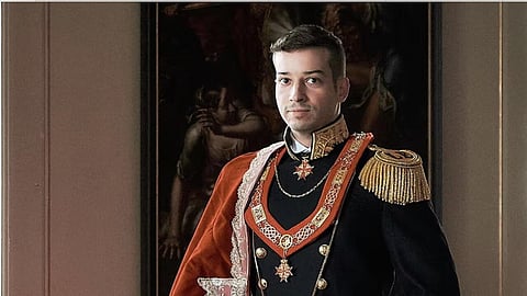 Foto "oficial" do "rei" Jonas I.