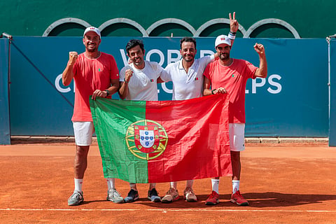 Portugal conquista pela primeira vez o título mundial de veteranos por equipas no ténis