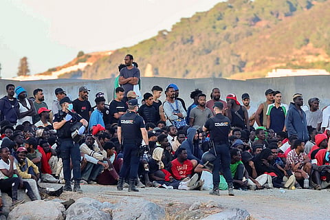 Cerca de 72.000 pessoas entraram na cidade autónoma espanhola de Ceuta em 24 horas na semana passada.