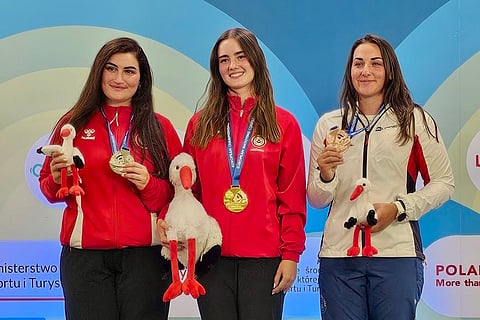 Catarina Baicev conquista título europeu de sub-23 em trap