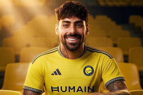 Aos 25 anos, o médio inicia pela primeira vez uma experiência fora do futebol europeu.