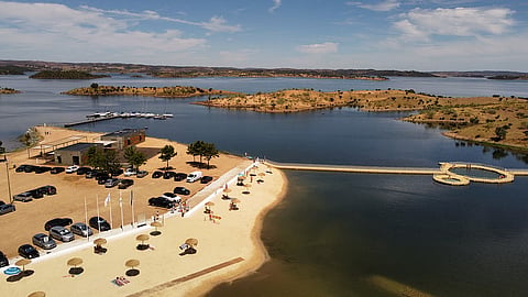 Acidente aconteceu perto da Praia do Lago, no concelho de Moura.