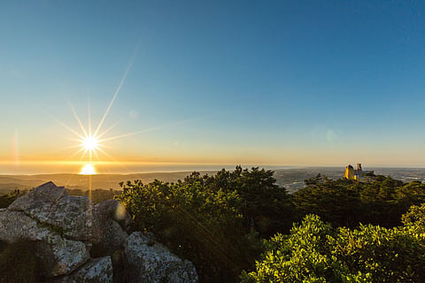 Sintra oferece um local único para ver o eclipse