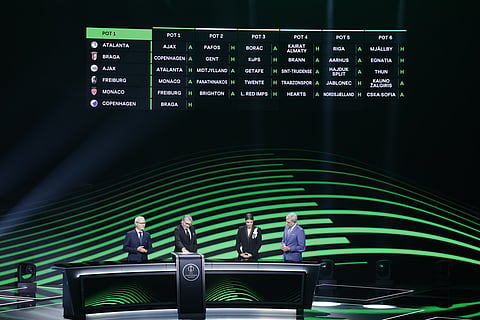 Liga Conferência. Sporting de Braga enfrenta Copenhaga e Gent na fase de liga